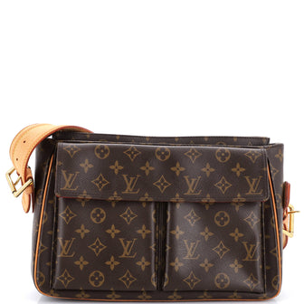 Louis Vuitton Viva Cite Handbag Monogram Canvas GM