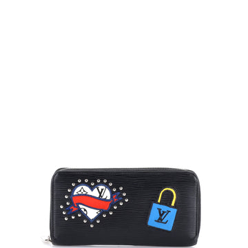 Louis Vuitton Zippy Wallet Limited Edition Patchwork Epi Leather