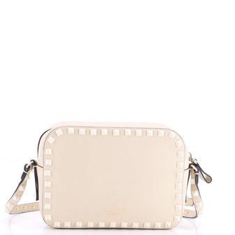 Valentino Garavani Rockstud Camera Crossbody Bag Leather