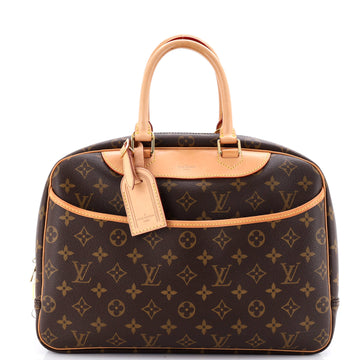 Louis Vuitton Deauville Handbag Monogram Canvas