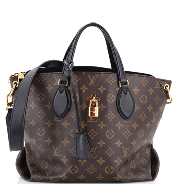 Louis Vuitton Flower Zipped Tote Monogram Canvas MM