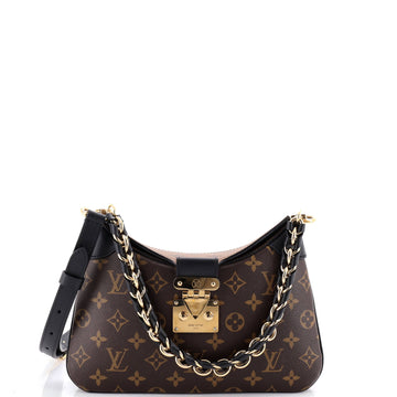 Louis Vuitton LV Twinny Handbag Monogram Canvas and Reverse Monogram Canvas with Leather