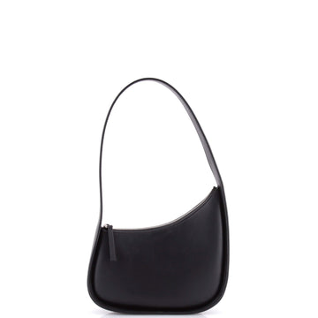 The Row Half Moon Shoulder Bag Leather