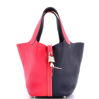 Hermes Casaque Picotin Lock Bag Clemence PM