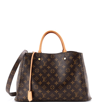 Louis Vuitton Montaigne Handbag Monogram Canvas GM
