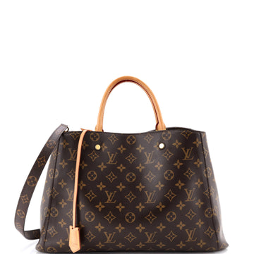 Louis Vuitton Montaigne Handbag Monogram Canvas GM