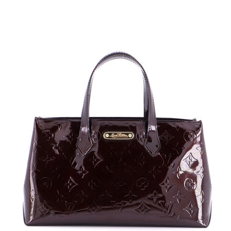 Louis Vuitton Wilshire Handbag Monogram Vernis PM