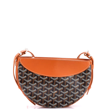 Goyard Hirondelle Shoulder Bag Coated Canvas and Leather