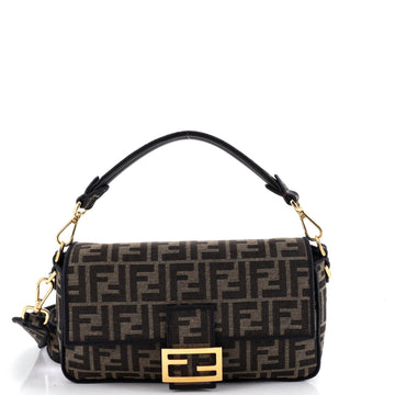 Fendi Baguette NM Bag Zucca Canvas Medium