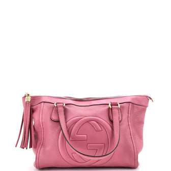 Gucci Soho Zip Tote Leather Small