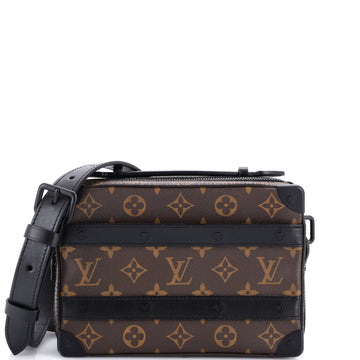 Louis Vuitton Handle Soft Trunk Bag Macassar Monogram Canvas
