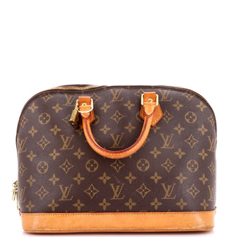 Louis Vuitton Vintage Alma Handbag Monogram Canvas PM