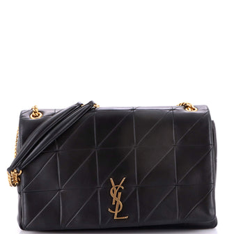 Saint Laurent Jamie Flap Bag Quilted Leather Large