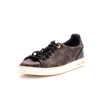 Louis Vuitton Women's FrontRow Sneakers Monogram Canvas with Patent