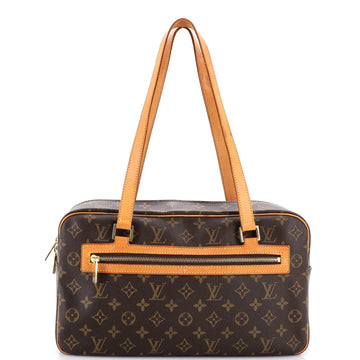 Louis Vuitton Cite Handbag Monogram Canvas GM
