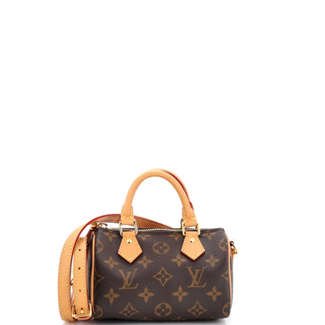 Louis Vuitton Speedy Bandouliere NM Bag Monogram Canvas Nano