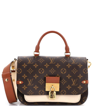 Louis Vuitton Vaugirard Handbag Monogram Canvas with Leather