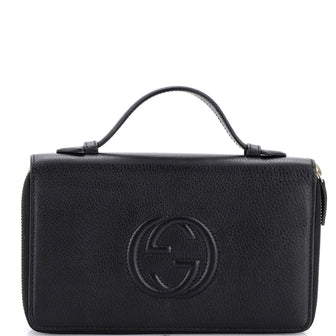 Gucci Soho Travel Organizer Wallet Leather