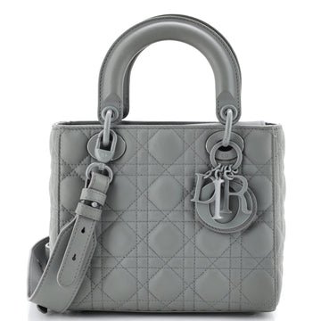Christian Dior Ultra Matte My ABCDior Lady Dior Bag Cannage Quilt Calfskin
