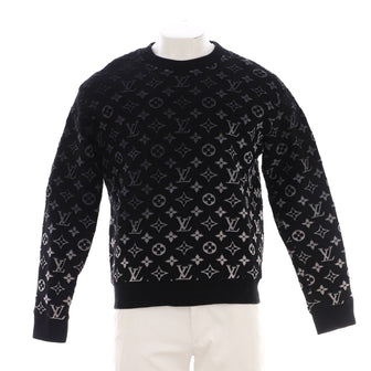 Louis Vuitton Men's Crewneck Sweater Monogram Degrade Cotton
