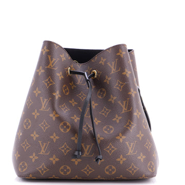 Louis Vuitton NeoNoe Handbag Monogram Canvas with Leather MM