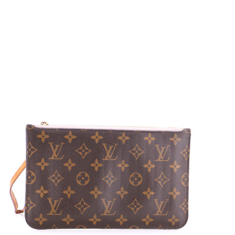 Louis Vuitton Neverfull Pochette Monogram Canvas Large