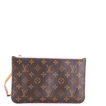 Louis Vuitton Neverfull Pochette Monogram Canvas Large
