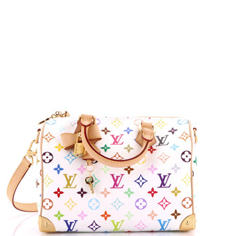 Louis Vuitton x Takashi Murakami Speedy Soft Bandouliere Bag Monogram Multicolor 25
