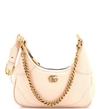 Gucci Aphrodite Zip Shoulder Bag Leather Small