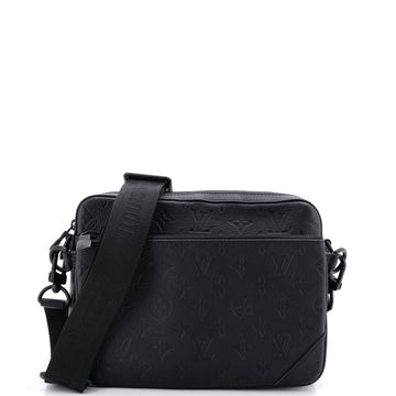 Louis Vuitton Trio Messenger Bag Monogram Shadow Leather