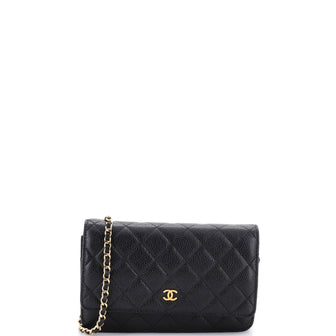 Chanel Wallet on Chain Quilted Caviar