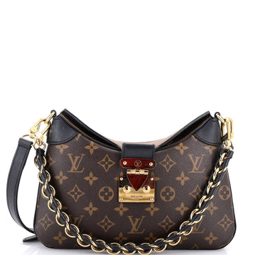 Louis Vuitton LV Twinny Handbag Monogram Canvas and Reverse Monogram Canvas with Leather