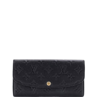 Louis Vuitton Emilie Wallet Monogram Empreinte Leather