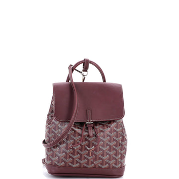 Goyard Alpin Backpack Coated Canvas Mini