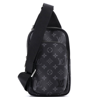 Louis Vuitton Avenue Sling Bag NM Monogram Eclipse Canvas