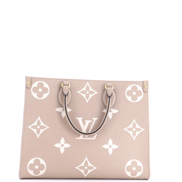 Louis Vuitton OnTheGo Tote Bicolor Monogram Empreinte Giant MM