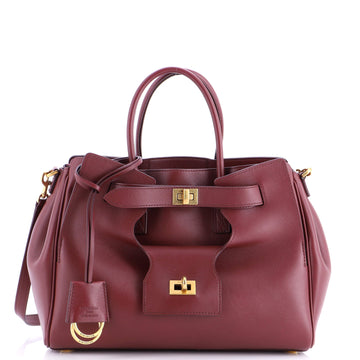 Balenciaga Bel Air Carry All Bag Leather Small