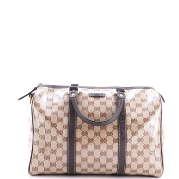 Gucci Joy Boston Bag GG Coated Canvas Medium