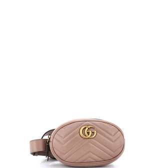 Gucci GG Marmont Belt Bag Matelasse Leather