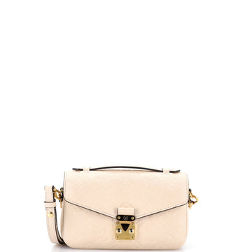 Louis Vuitton Pochette Metis Monogram Empreinte Leather East West