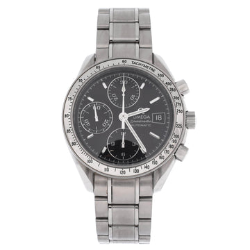 Omega Speedmaster Date Chronograph Automatic Watch Stainless Steel 39