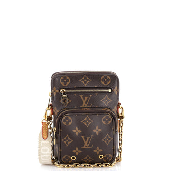 Louis Vuitton Utility Phone Sleeve Bag Monogram Canvas