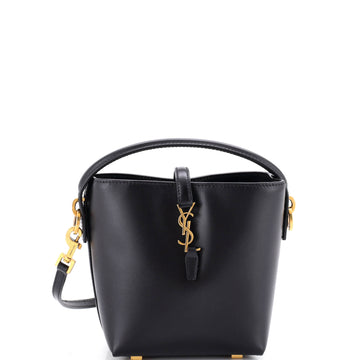 Saint Laurent Le 37 Bucket Bag Leather Mini