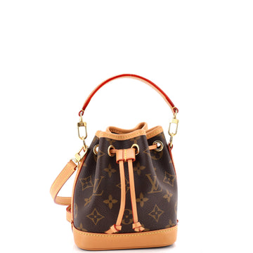 Louis Vuitton Noe NM Handbag Monogram Canvas Nano