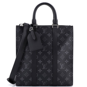 Louis Vuitton Sac Plat Cross Bag Monogram Eclipse Canvas