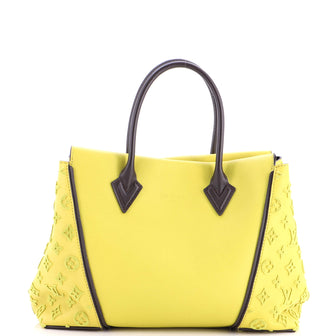 Louis Vuitton W Tote Monogram Tuffetage Leather PM
