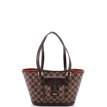 Louis Vuitton Manosque Handbag Damier PM