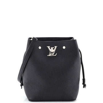 Louis Vuitton Lockme Bucket Bag Leather Nano