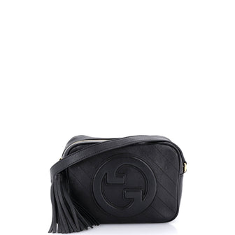 Gucci Blondie NM Camera Shoulder Bag Diagonal Quilted Leather Small