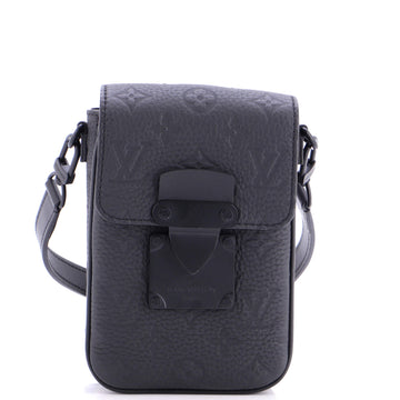 Louis Vuitton S Lock Vertical Wearable Wallet Monogram Taurillon Leather